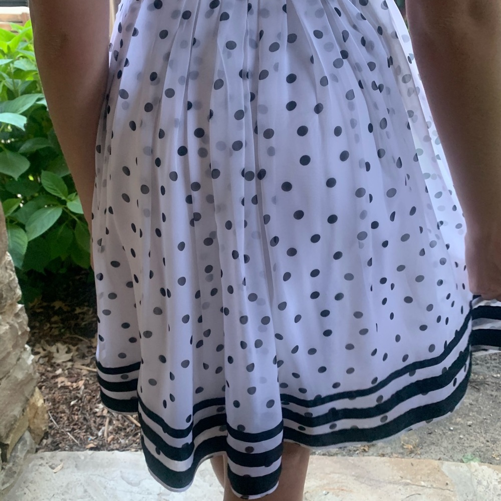 Whbm Polka Dot Skirt View 5